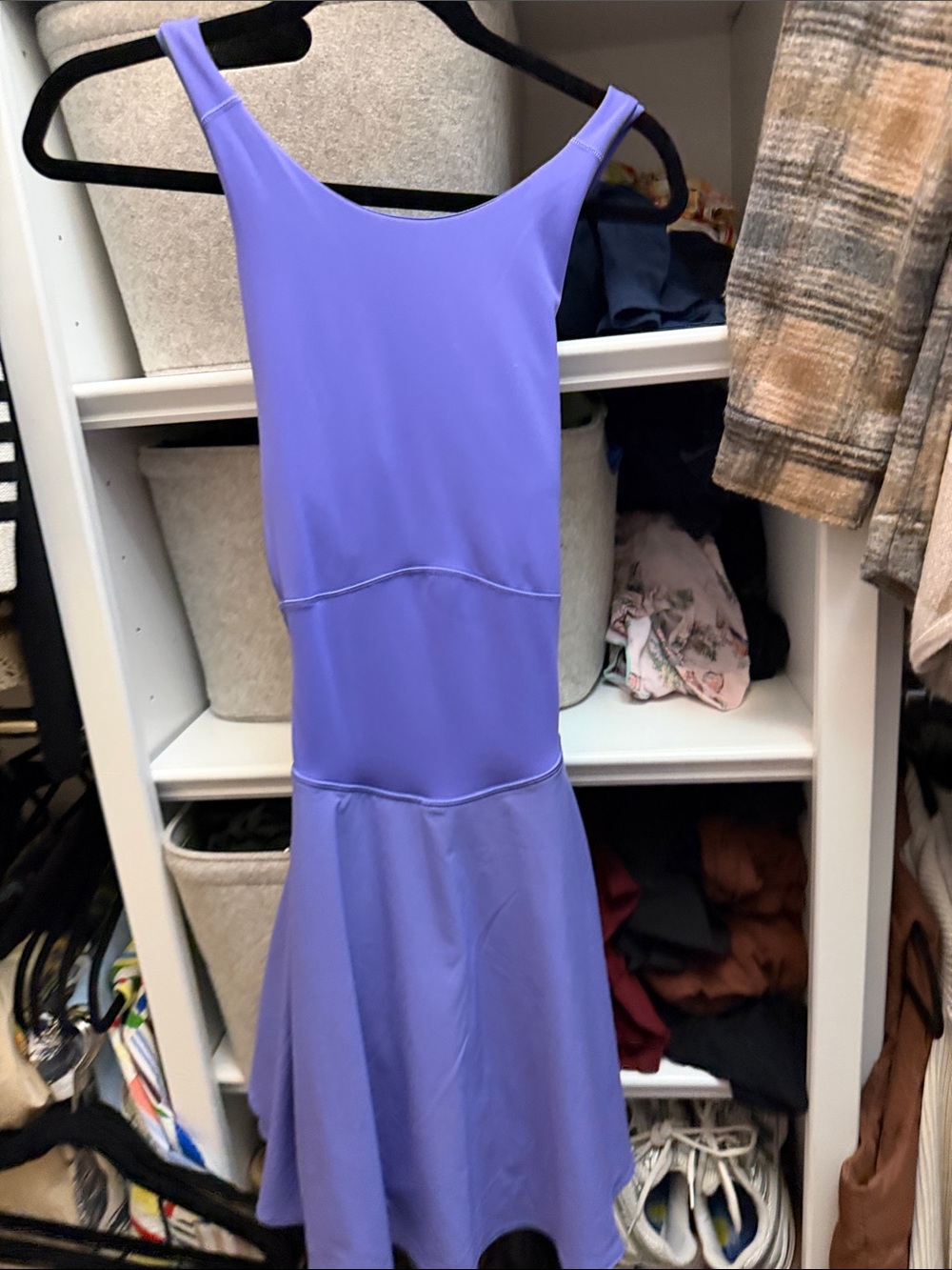 lululemon athletica Sleeveless Midi Dress in Lavender Purple